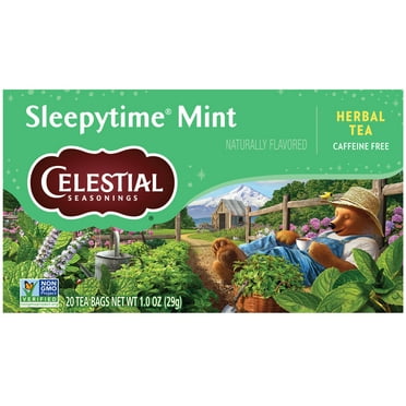 Celestial Seasonings Sleepytime Mint Caffeine-Free Herbal Tea Bags (20 Count)
