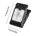 thumbnail image 4 of Clip on Solar Lights,73Leds Solar Light Outdoor Clip Motion Lights Security Light 3 Modes,for Patio Wall Garage Hiking Camp Tent Portable Emergency, 4 of 10