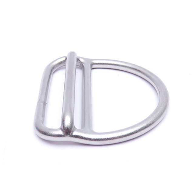 Eigraketly Estabilizador de cinturón de hebilla de buceo con anillo en D, tamaño compacto de acero inoxidable, equipo deportivo impermeable, Deportes acuáticos