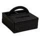 thumbnail image 1 of Caja de almacenamiento para toallas faciales, dispensador de servilletas, soporte para control remoto con asa, pañuelos Negro, 1 of 9