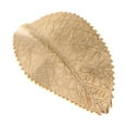 thumbnail image 4 of KLKCMS Collier Pendentif DIY Breloques Feuilles Perles Médaillon - Or, L L, 4 of 8