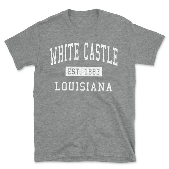 White Castle Louisiana Classic Established Men's Cotton T-Shirt