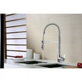thumbnail image 2 of Ultra Faucets UF17400 Polished Chrome Euro Collection Single-Handle Spring Spout Kitchen Faucet, 2 of 4