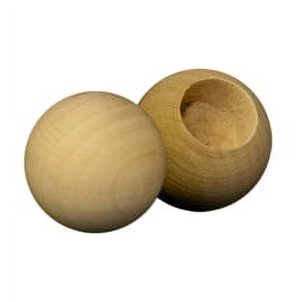 150 Pcs of 1-1/4" Wood Dowel Rod Caps, 5/8" hole