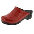 thumbnail image 2 of BJORK Flexible Clog in Patent Leather (Red, EU-41), 2 of 8