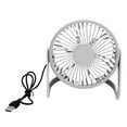 thumbnail image 2 of USB Desk Fan Small Table Fans, Portable Desktop Cooling Fan, 360 Rotation Mini Personal Fan, Ultra Quiet Desktop Fan for Home Office Bedroom Car, Small But Powerful, 2 of 7