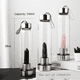 thumbnail image 4 of Columna de cristal natural de mar, palo mágico, columna de energía, vaso de vidrio para beber, taza de té, botella de agua, botella de agua deportiva, 4 of 5