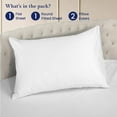 thumbnail image 4 of 500-TC Egyptian Cotton California King Round Bed Sheet Set – Fits 96" Diameter Mattress, 25-30" Deep Pocket – Solid White, California King 96" Diameter, 4 of 6