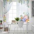 thumbnail image 5 of Easter Colorful Eggs Blackout Curtains for Bedroom, Spring Eucalyptus Leaves Floral Plant Thermal Insulated Kitchen Drapes with Grommets, Light Blocking Window Treatment, 2 Panels 42" x 45", 5 of 7