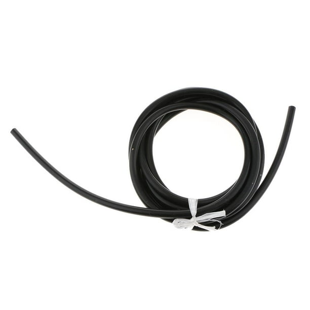 Tubo de Manguera de Vacío de Silicona 3 Mm 3 Metros Negro Zulema