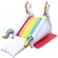 thumbnail image 5 of Giant Inflatable Unicorn Pool Slide w/Built-in Water Sprinklers for Kids- XL Size (98"x 51"x 51")- Durable, Easy to Inflate - Perfect for Summer Fun, 5 of 5