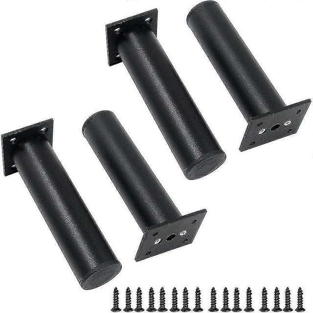 Patas ajustables de 10 pulgadas para muebles, patas de gabinete de aleación de aluminio, mesa redonda