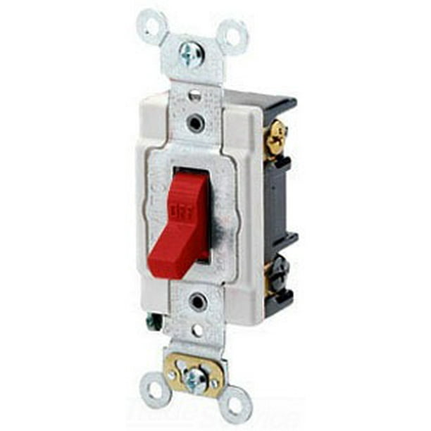 Leviton 1223SR 20Amp, 120/277Volt, Toggle 3Way AC Quiet Switch