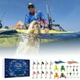 thumbnail image 7 of Countdown Sets Fishing Advent Calendar 2024 for Adult Men and Teen Boys Designed for Freshwater and Saltwater Fishing Enthusiasts, 7 of 7