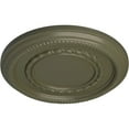 thumbnail image 3 of Ekena Millwork 12 5/8"OD x 1 1/8"P Federal Roped Small Ceiling Medallion (Fits Canopies up to 6"), Hand-Painted Painted Turtle, 3 of 7