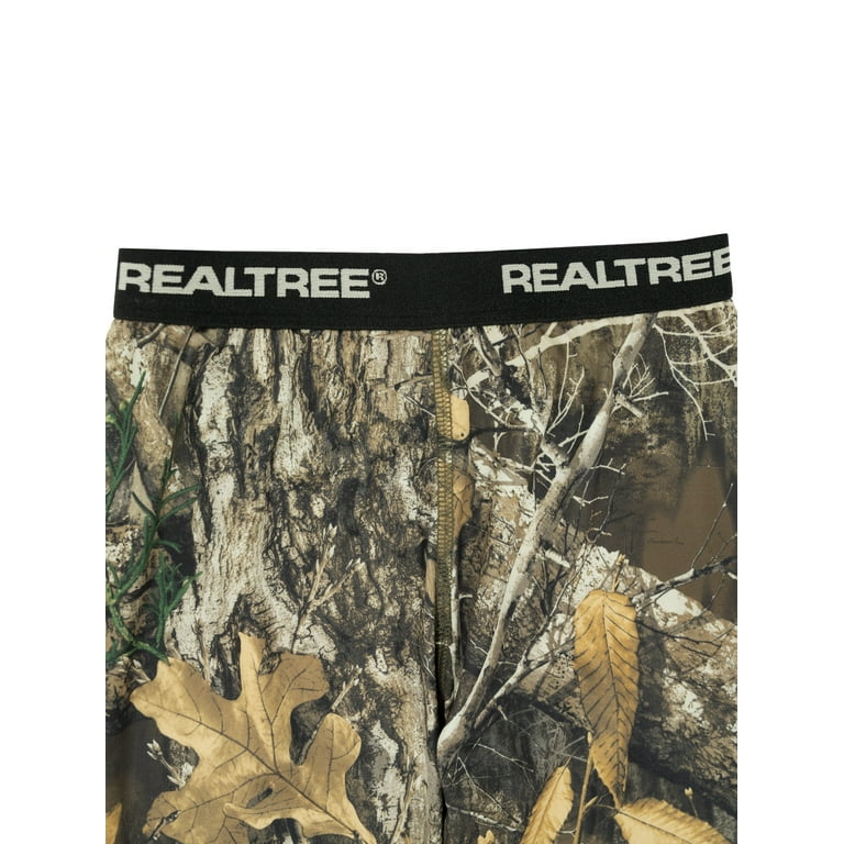 Realtree Youth Camo Hunting Baselayer Set Thermal Long Sleeve