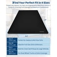 thumbnail image 2 of Winter Garage Floor Mat with Raised Lip Edge, Heavy Duty PVC Waterproof Containment Tray for Snow Mud Rain Protection, Non Slip Vehicle Parking Mat with Squeegee Fasteners, Easy Clean Durable Guard, 2 of 7