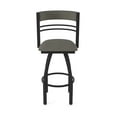 thumbnail image 5 of 860 Hunter 30" Swivel Bar Stool with Black Wrinkle Finish and Graph Chalice Seat and Back, 5 of 5