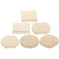 thumbnail image 4 of MRLESS 12pcs Unfinished Wooden Plaques for DIY Wall Art & Crafts, 4 of 9