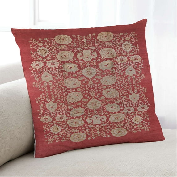 Ahgly Company Indoor Square Mid-Century Modern Throw Pillow, 18 inch by 18 inch