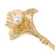 thumbnail image 4 of Boda de las mujeres de la chino hojas doradas perlas moño pin pelo Diseño dorado 2 Hugo Palillo del pelo del vintage, 4 of 10