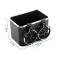 thumbnail image 4 of Caja de almacenamiento de coche Caja de almacenamiento de reposabrazos ajustable para soporte de bebida de taza de tejido de teléfono Ndcxsfigh Accesorios para autos y motos, 4 of 8