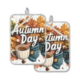 thumbnail image 7 of Yayeee Pot Holders Kitchen Heat Resistant with Pocket 7"x9.8" Cotton Oven Cooking Hot Pads, Autumn Day Pattern, 7 of 7