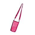thumbnail image 3 of Bolsa portadora de botella de agua, soporte para botella de agua para caminar, uso diario, acampar Rosa Rosa, 3 of 8