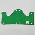 thumbnail image 3 of Diadema para el sudor, grande, verde, reutilizable, lavable, de algodón rizado, 3 of 9