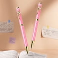 thumbnail image 3 of Clearance Under $1, Metal Rotating Ballpoint Pen with Rose Engraving for Business and Daily Writing #C (1Pc), 3 of 5