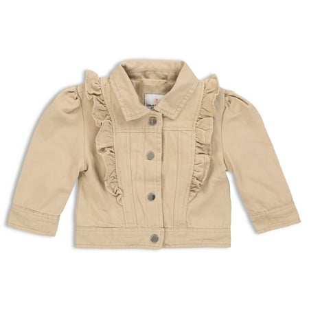 

Urban Republic Toddler Girl Twill Ruffled Jacket Sizes 12M-4T