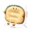 thumbnail image 2 of Cojín de silla de dibujos animados, almohada de viaje para tostadas, almohada para siesta, cojín de felpa encantador, cojín de asiento suave y lavable Zhivalor CPB-YY653-1, 2 of 5