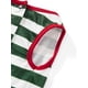 thumbnail image 5 of Pijamas navideños familiares a juego, camiseta de manga larga con estampado de letras y pantalones a rayas. Ropa de dormir para estar en casa., 5 of 9