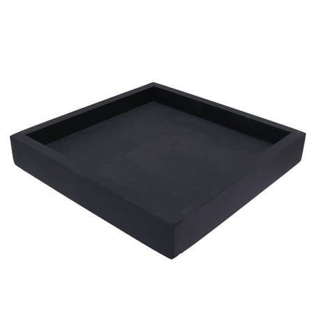 

Thicken Plastic Plate Flowerpot Tray Multi-functional Household Potted Support Leakproof Potted Base for Home Indoor Balcony (Bla