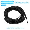thumbnail image 3 of Uxcell Rubber Cord Tube, 16ft Hollow Tubing 2mm OD 1mm ID for DIY Craft, Black, 3 of 6