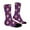 Purple, variant on Valentine's Day Mens Socks with Photos Face Personalized Socks Novelty Comfortable Cozy Strechy Stockings for Couples Casual Daily Wear Funny Socks
