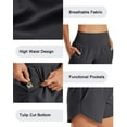 thumbnail image 5 of G4Free Athletic Shorts for Women Lightweight Running Shorts with Pockets 5" Quick Dry Workout Shorts for Gym Exercise, 5 of 6