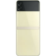 Samsung Galaxy Z Flip 3 5G SM-F711U1 128GB Cream (US Model) - Factory Unlocked Cell Phone - Excellent Condition