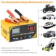 thumbnail image 2 of Cargador De Batería De AutomÓVIL Inteligente Pantalla VoltaJe De Potencia Modos Manuales Auticos Para Varios Vehículos Amarillo Compacto Ligero Ligero, 2 of 6