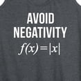 thumbnail image 3 of Instant Message - Avoid Negativity - Women's Racerback Tank Top, 3 of 6
