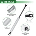 thumbnail image 4 of Unique Bargains 250mm/9.84" Gas Struts 200N Gas Springs Silver Tone Carbon Steel 2 Pcs RV Car Toolbox Lid Storage Box Cover Cabinet Door Cover, 4 of 5