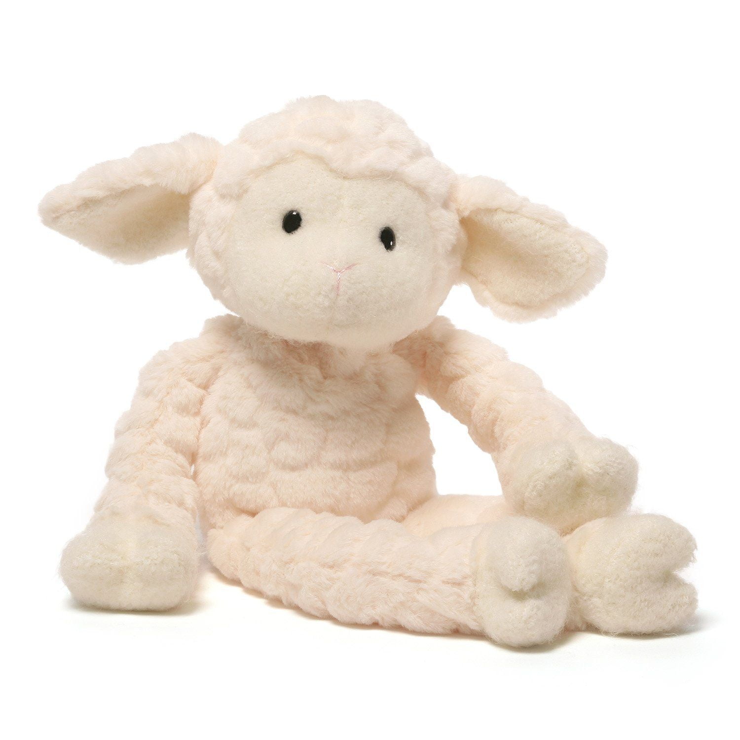 large stuffed lamb toy