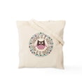 thumbnail image 2 of CafePress - Reading Is A Hoot Tote Bag - Unisex Canvas Tote Bag, Beige, 1-Piece, 2 of 8