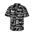 thumbnail image 3 of Fotbe Pasta Bacon Hawaiian Shirt For Men Unisex Summer Beach Casual Short Sleeve Cotton Linen Button Down Shirts-Medium, 3 of 9