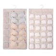 thumbnail image 1 of Armario Doble Cara Kuymtek Beige 36 Bolsillos Ahorradora Espacio, 1 of 9