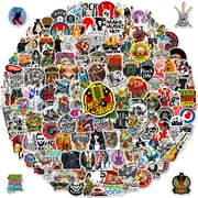 100 pieces of MelRok rock series rock music series stickers hip-hop rock music headphones stationery suitcase mobile phone sicker A7536