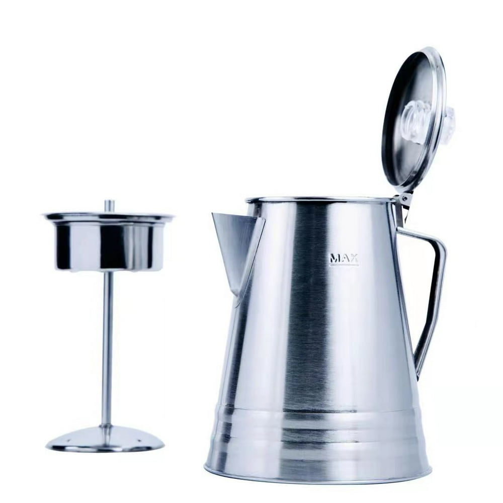 Ozark Trail 10Cup Stainless Steel Percolator Coffee Pot