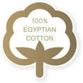 thumbnail image 5 of 300 Thread Count 100% Egyptian Cotton 3-Piece Fitted Sheet ( 1 Fitted Sheet + 2 Pillow Covers) 27 Inches Deep Pocket Size California-King Color Ivory Solid, 5 of 5