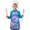 Purple Blue Tie, variant on Purple Blue Tie Dye Pattern Kids Aprons for Girls and Boys,Adjustable Neck Strap Toddler Aprons for Kids Cooking Baking