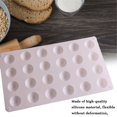 thumbnail image 4 of Worallymy Molde de silicona para pasteles 24 cavidades Semicircular Jelly Mousse Postre Molde DIY Molde para hornear chocolate Worallymy JD735809661, 4 of 7